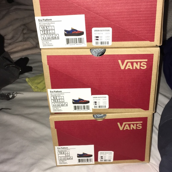 Vans Mixed Leopard Platform Sneakers - Picture 6 of 6